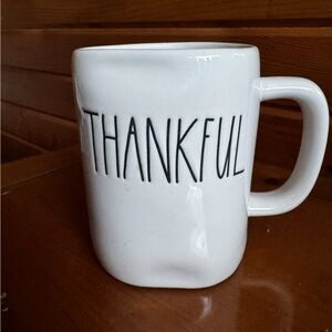Rae Dunn Thankful Cream Mug